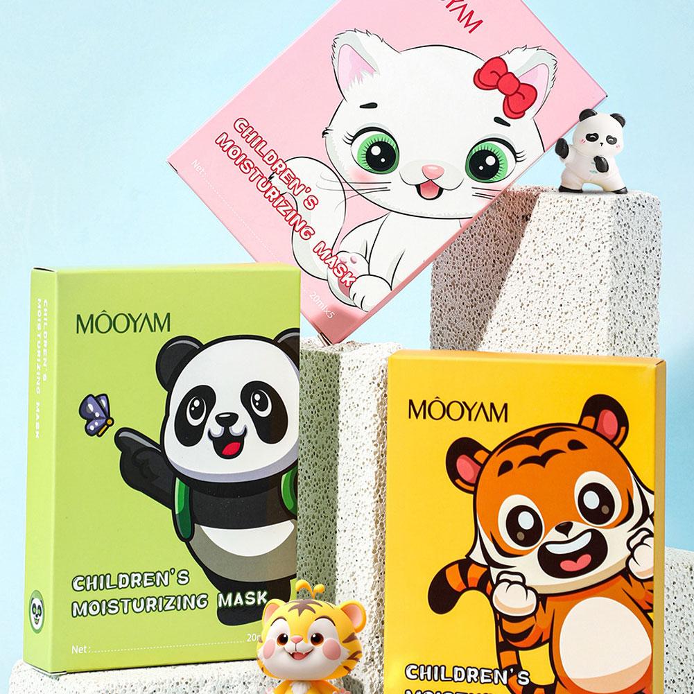 5pcs Kids Cute Animal Cartoon  - Skincare Animate recension och pris