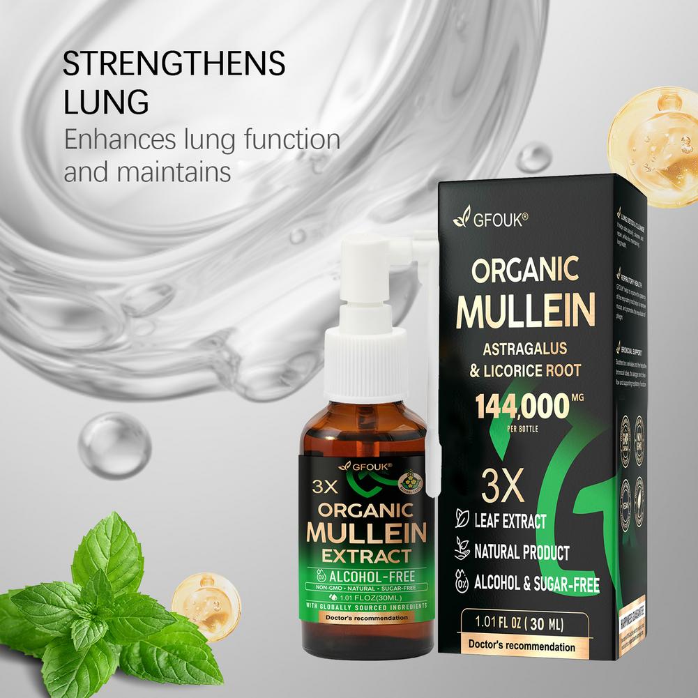 Organic Mullein Herbal Lung Cl - Licorice Root Extract recension och pris