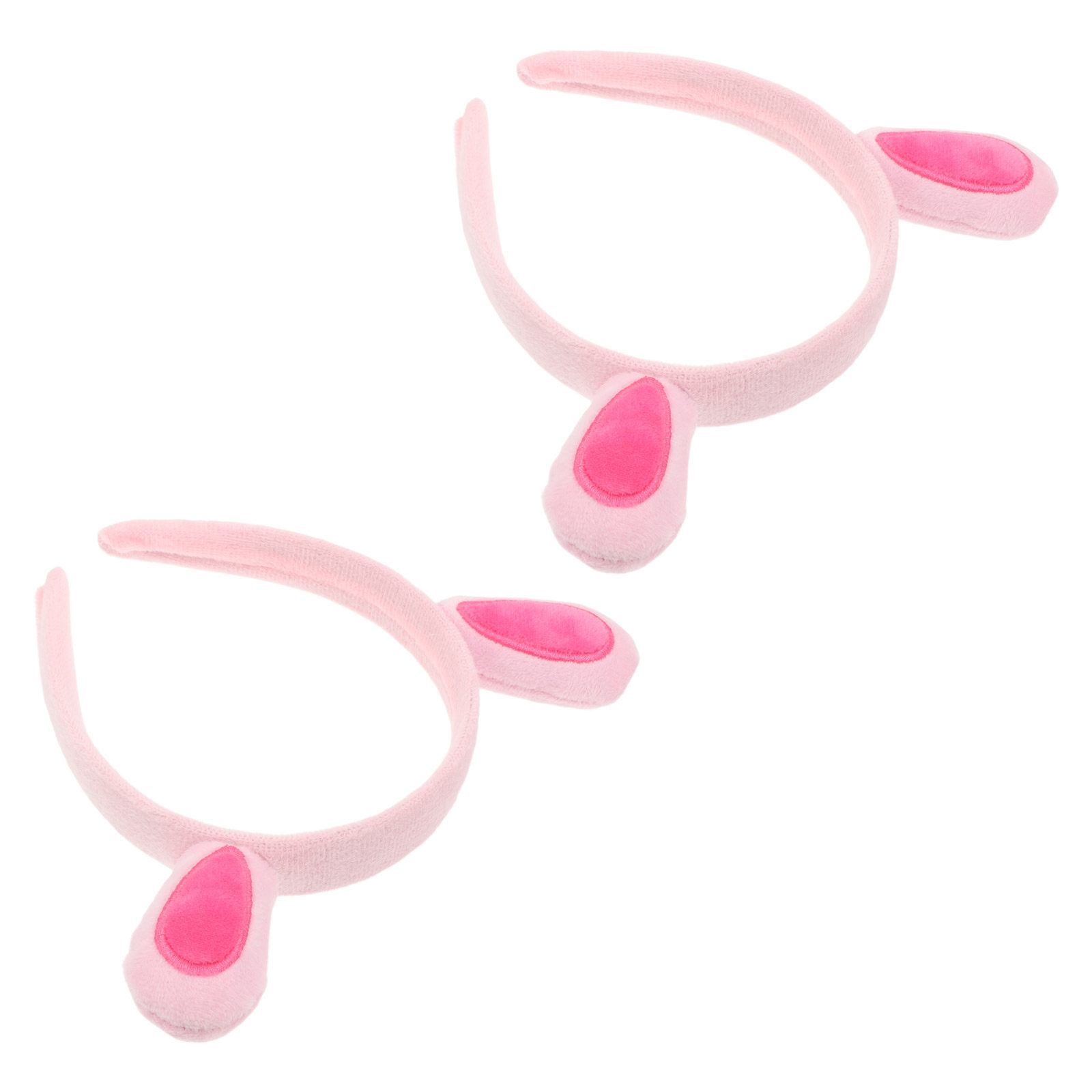 2Pcs Bunny Ear Headband Cute S - Skincare Animate recension och pris