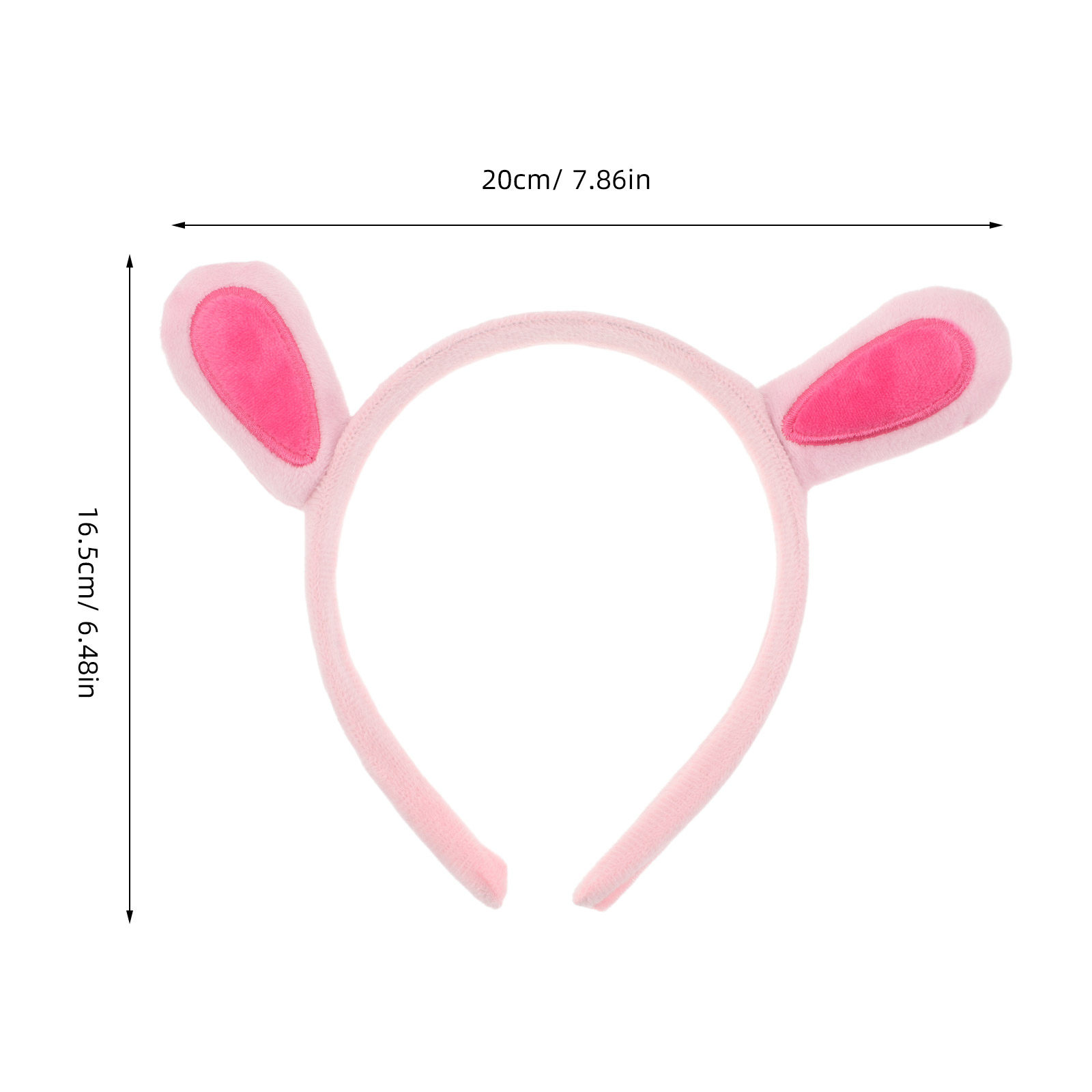2Pcs Bunny Ear Headband Cute S - Skincare Animate recension och pris
