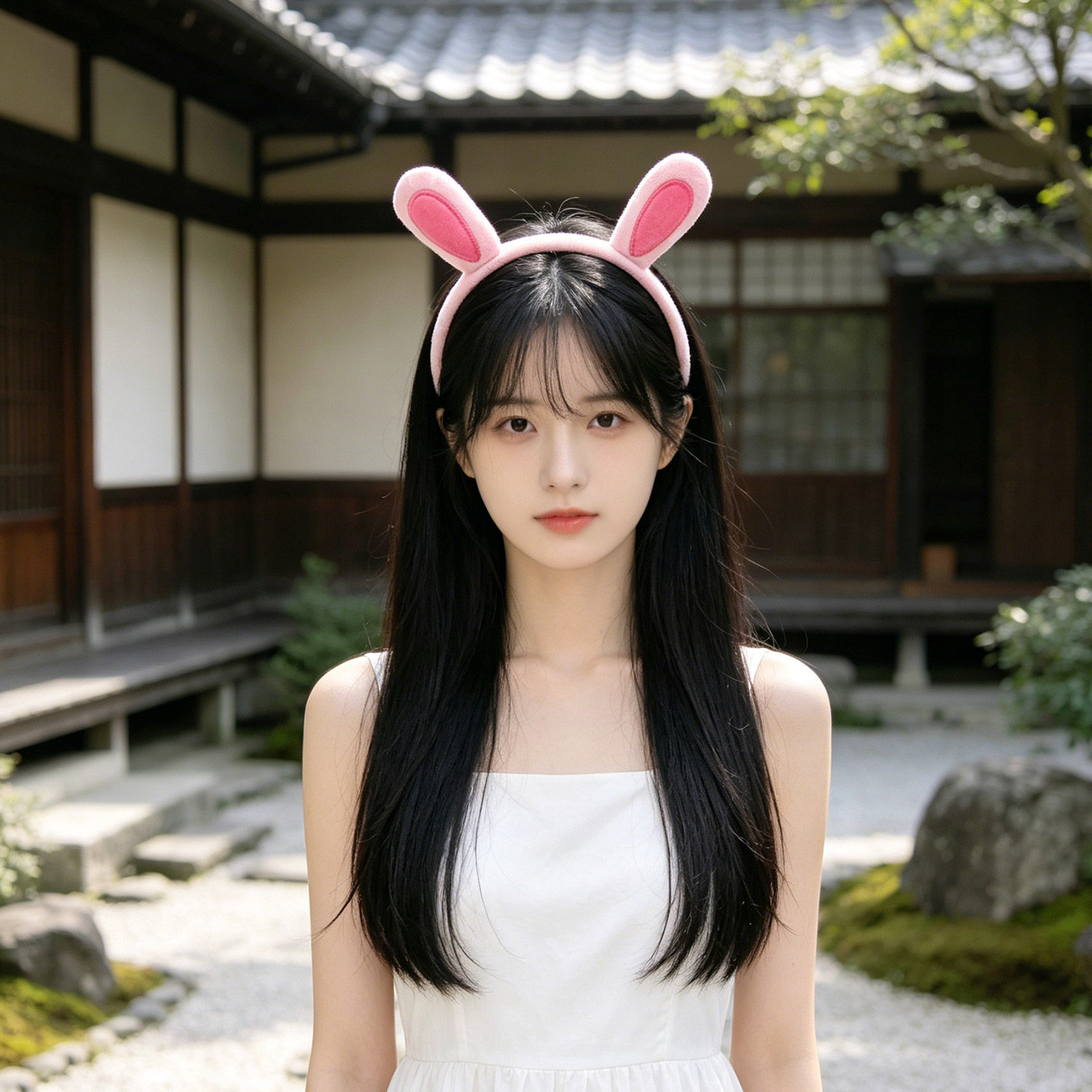 2Pcs Bunny Ear Headband Cute S - Skincare Animate recension och pris