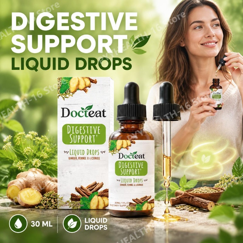 Digestive Support Liquid Drops - Licorice Root Extract recension och pris