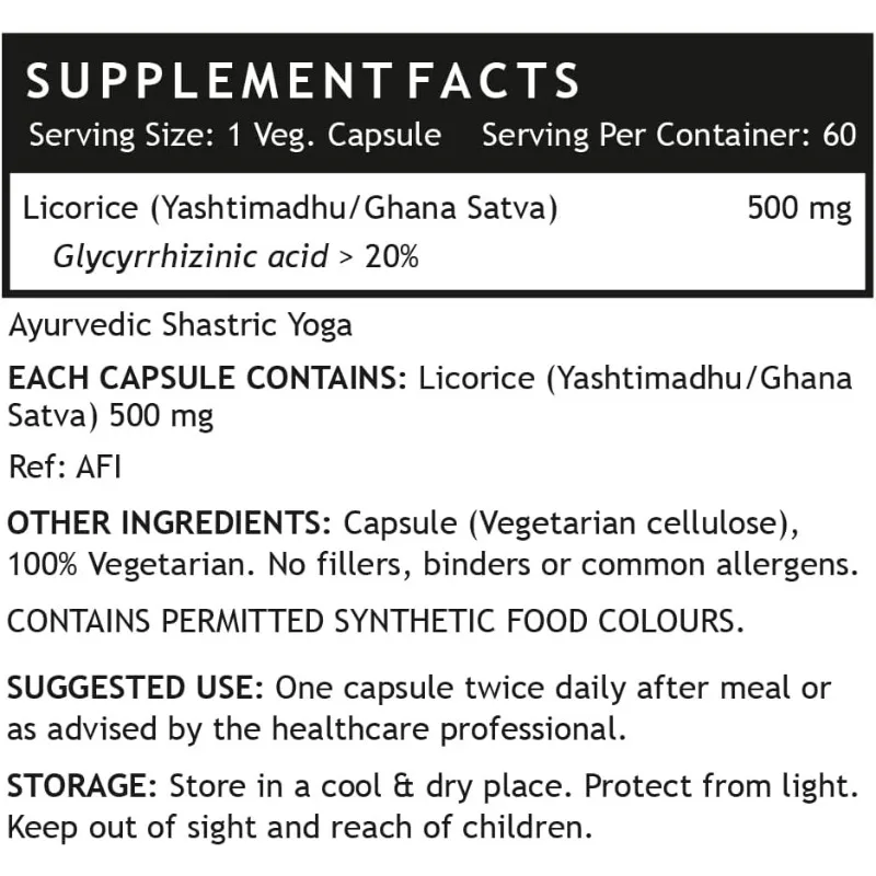 Licorice Root Extract Suppleme - Licorice Root Extract recension och pris