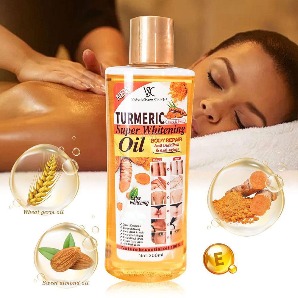 Turmeric Super Whitening Oil 2 - Licorice Root Extract recension och pris