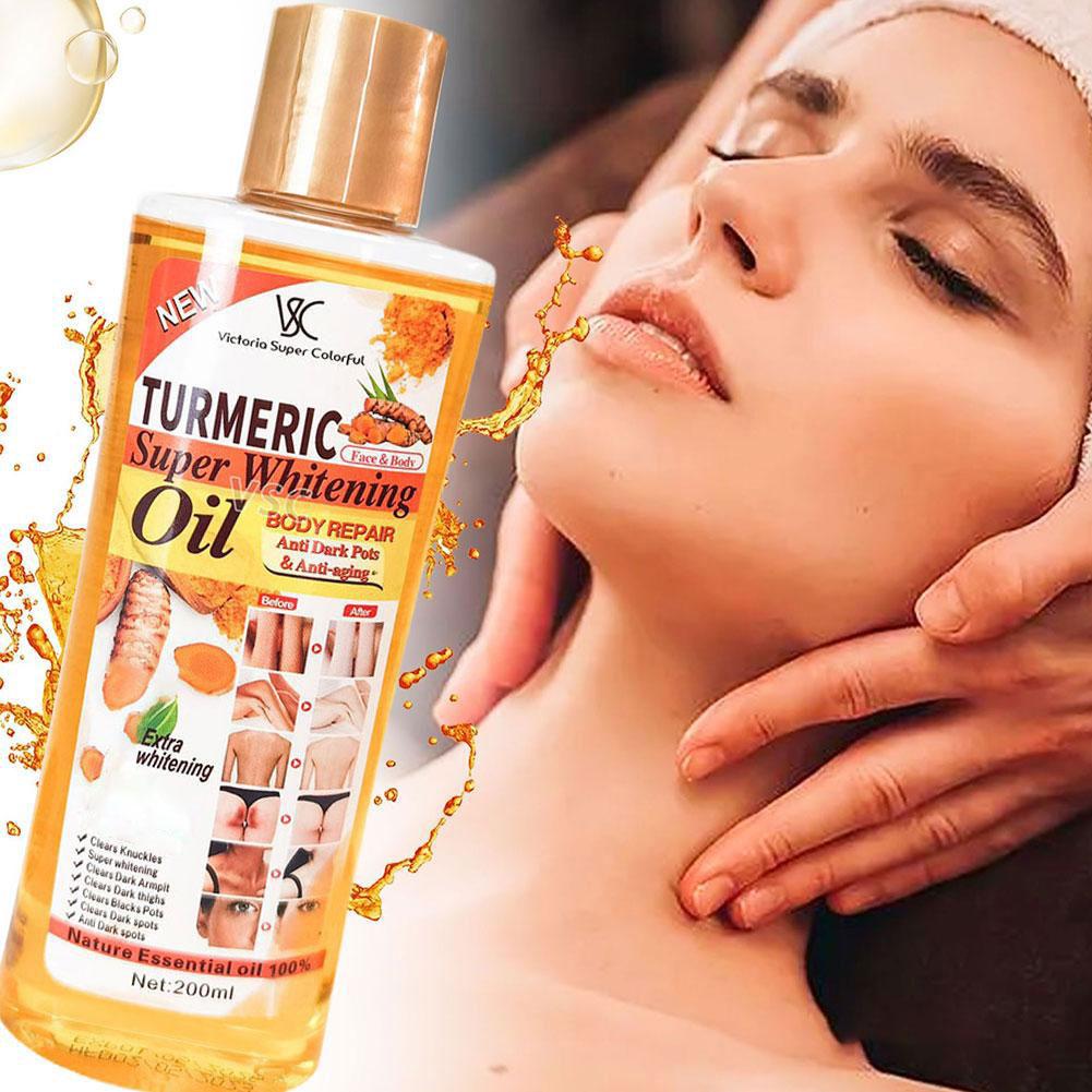 Turmeric Super Whitening Oil 2 - Licorice Root Extract recension och pris