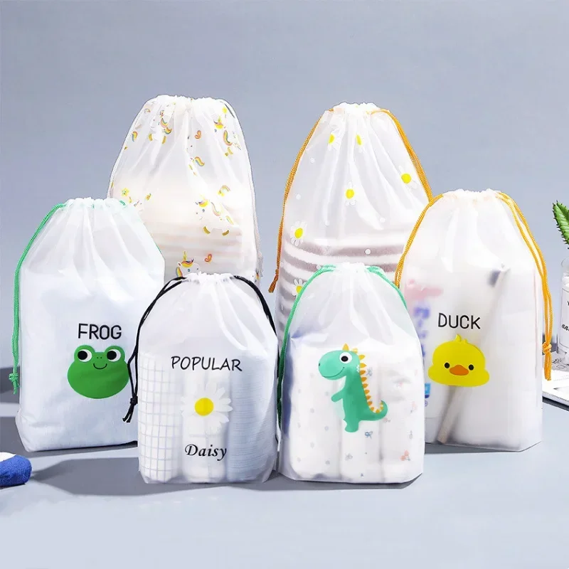3pcs/set Cute Drawstring Bag T - Skincare Animate recension och pris