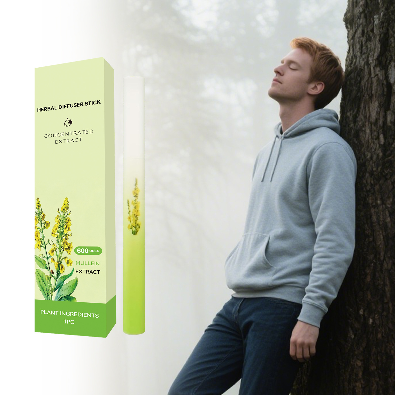 Mullein Herbal Diffuser Pen Br - Licorice Root Extract recension och pris