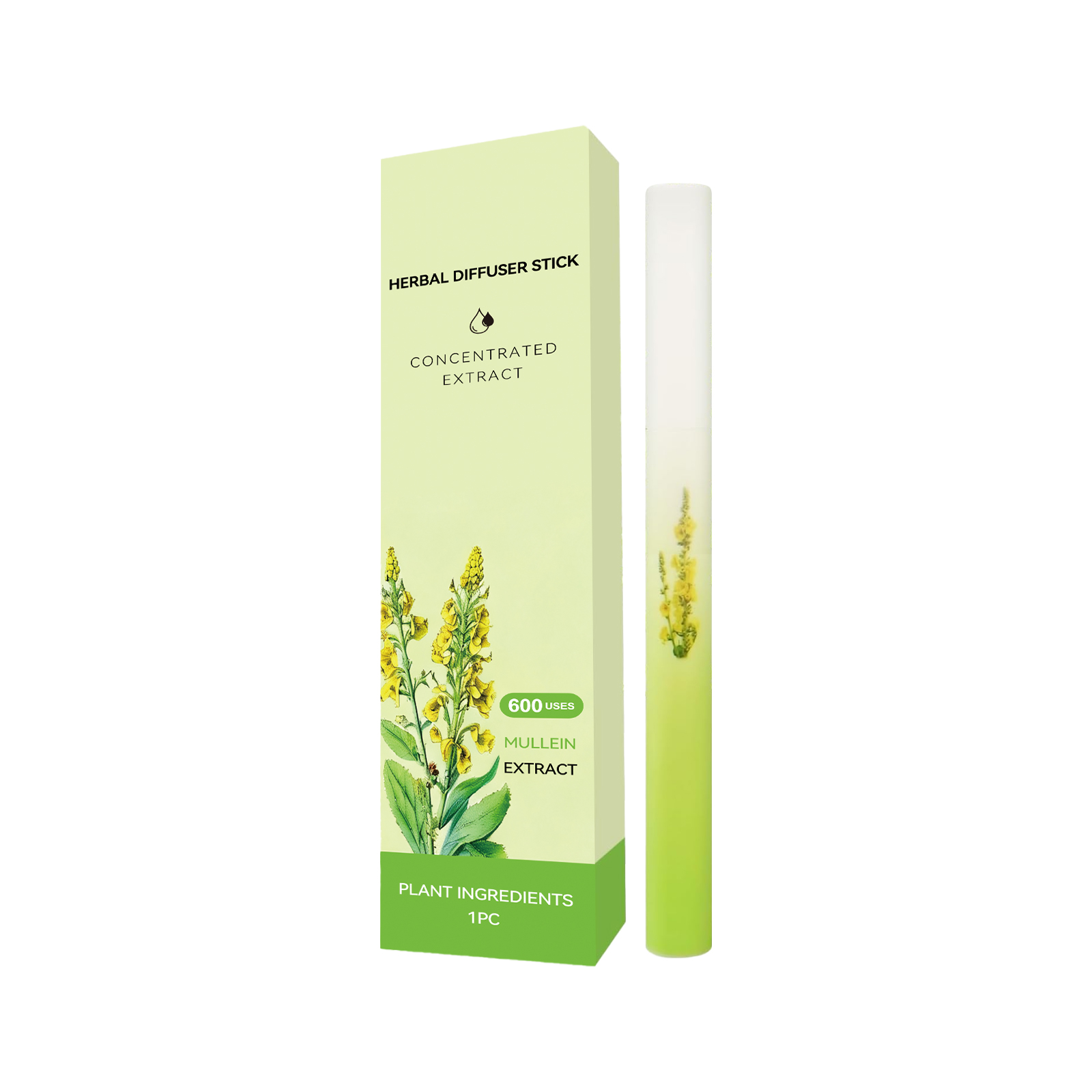 Mullein Herbal Diffuser Pen Br - Licorice Root Extract recension och pris