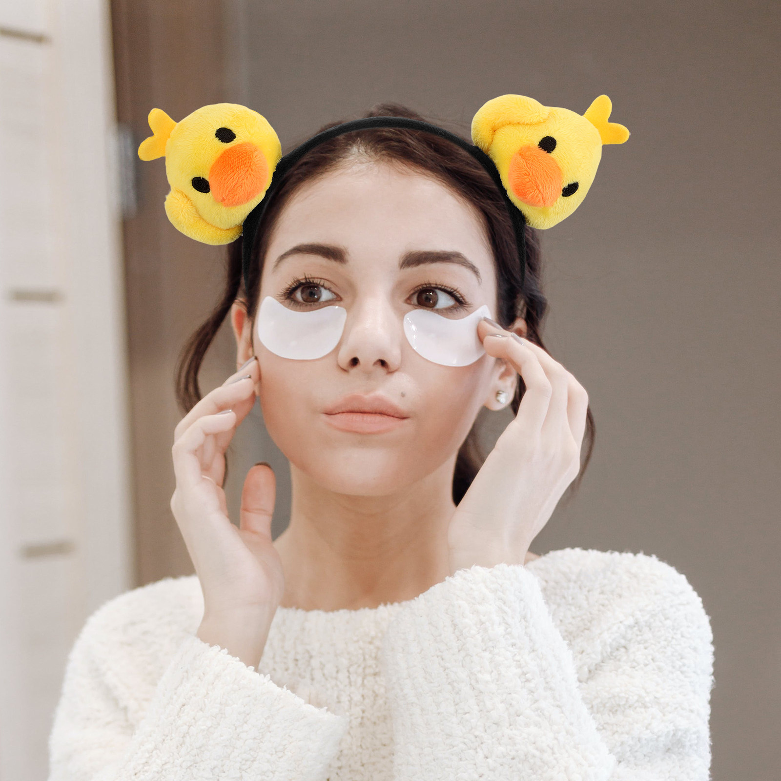 Fabric Duck Hair Hoop Cute Plu - Skincare Animate recension och pris