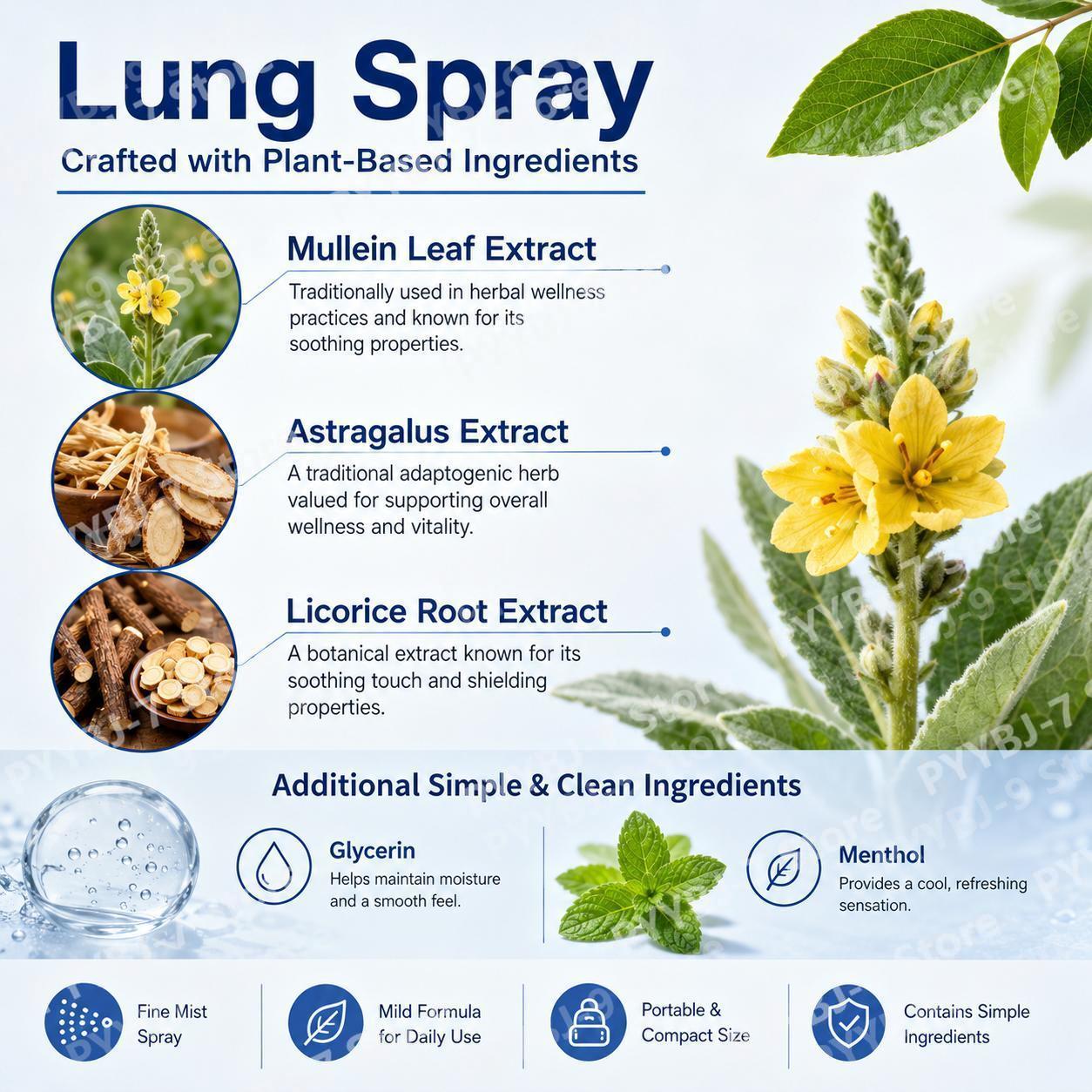 Herbal Freshness Lung breathin - Licorice Root Extract recension och pris