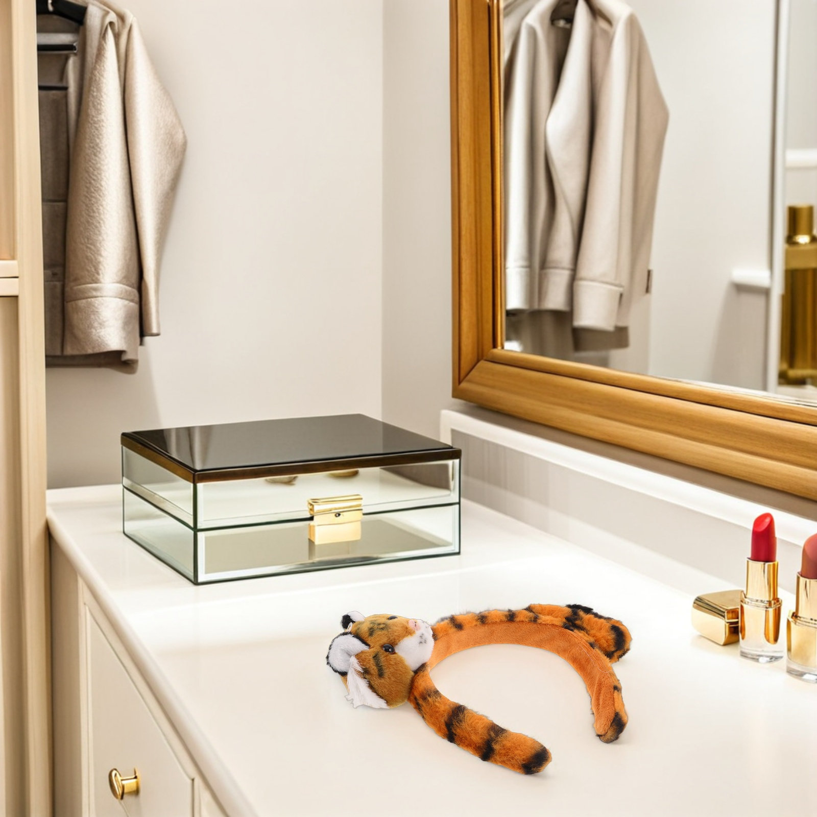 Tiger Ear Headband Soft Brown  - Skincare Animate recension och pris